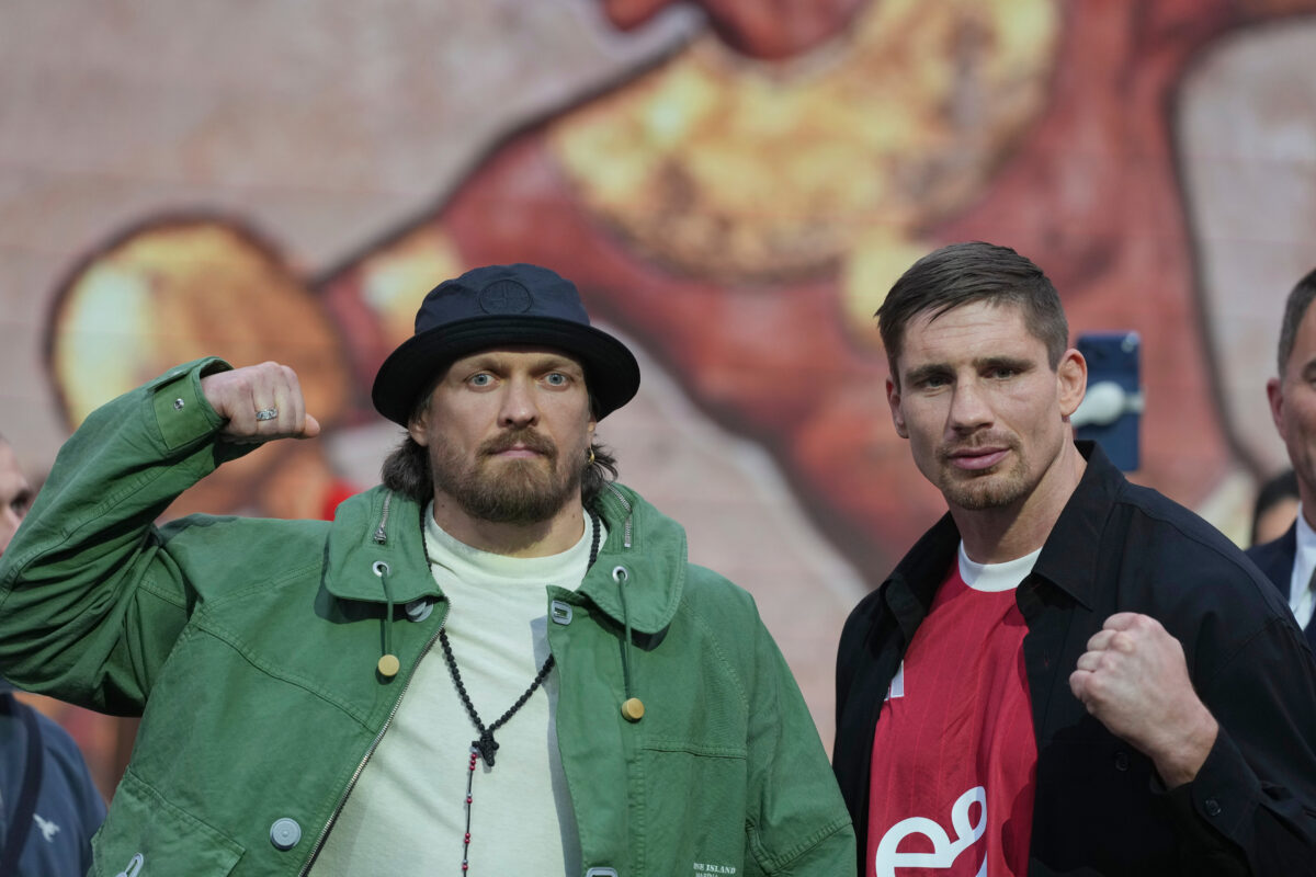 World heavyweight champion Oleksandr Usyk vs kickboxer Rico Verhoeven