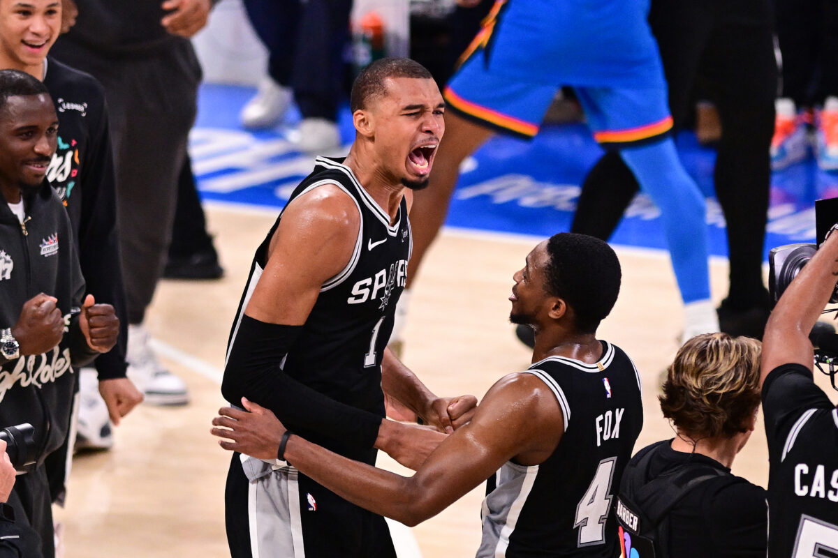Victor Wembanyama Spurs vs Thunder Game 7 NBA Playoffs NBA Finals