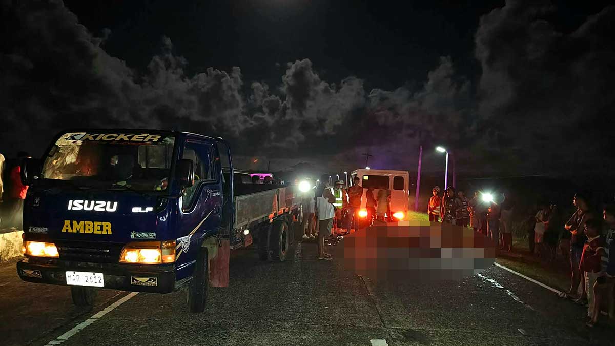 Motorcycle-truck collision leaves one dead in Surigao del Sur