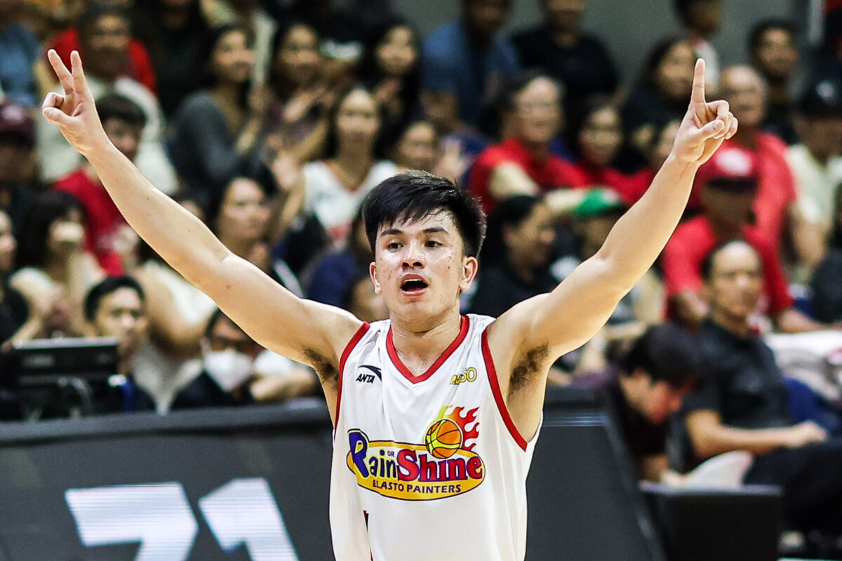 Adrian Nocum Rain or Shine vs Ginebra PBA semis