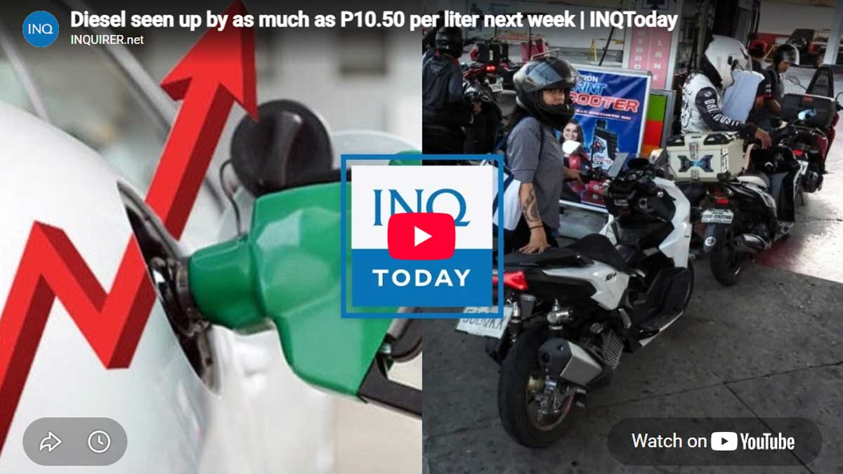 WATCH: Oil price hike leads INQToday’s top stories