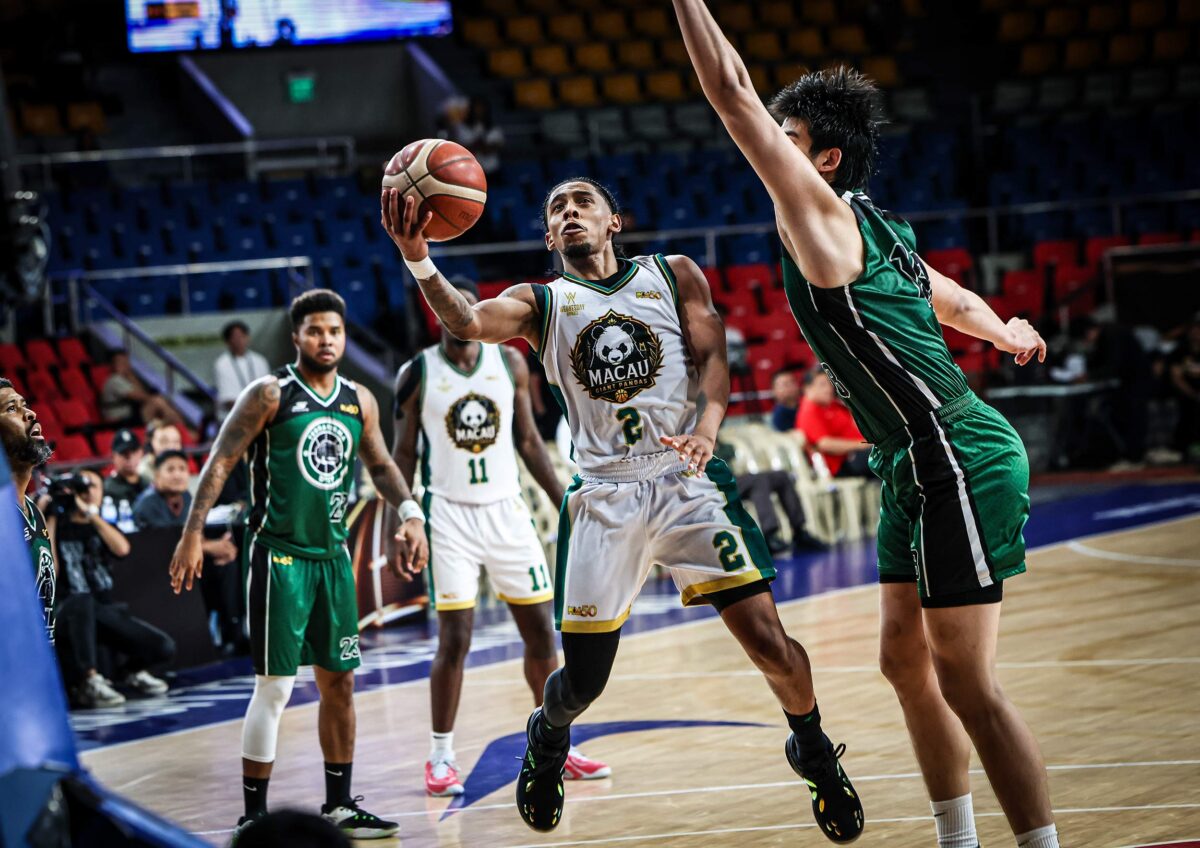 PBA Damian Chong Qui Macau Giant Pandas vs Terrafirma