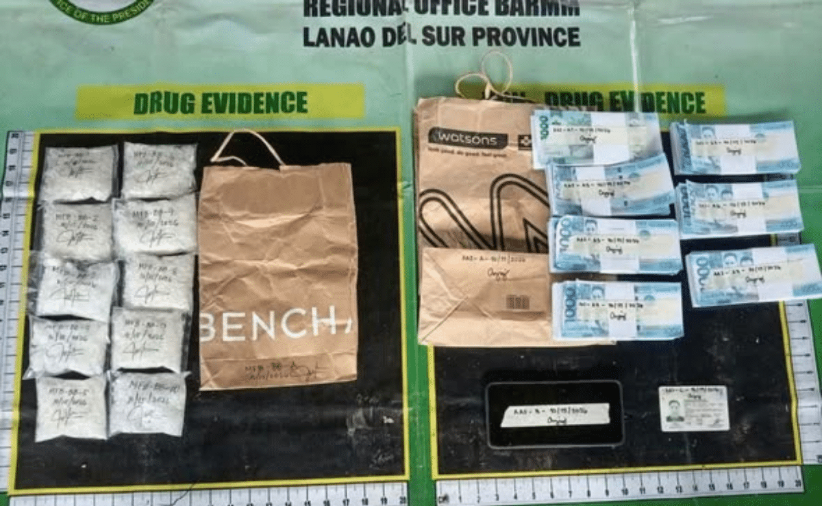P3. 6-M ‘shabu’ seized from alleged Lanao Sur big-time drug peddler