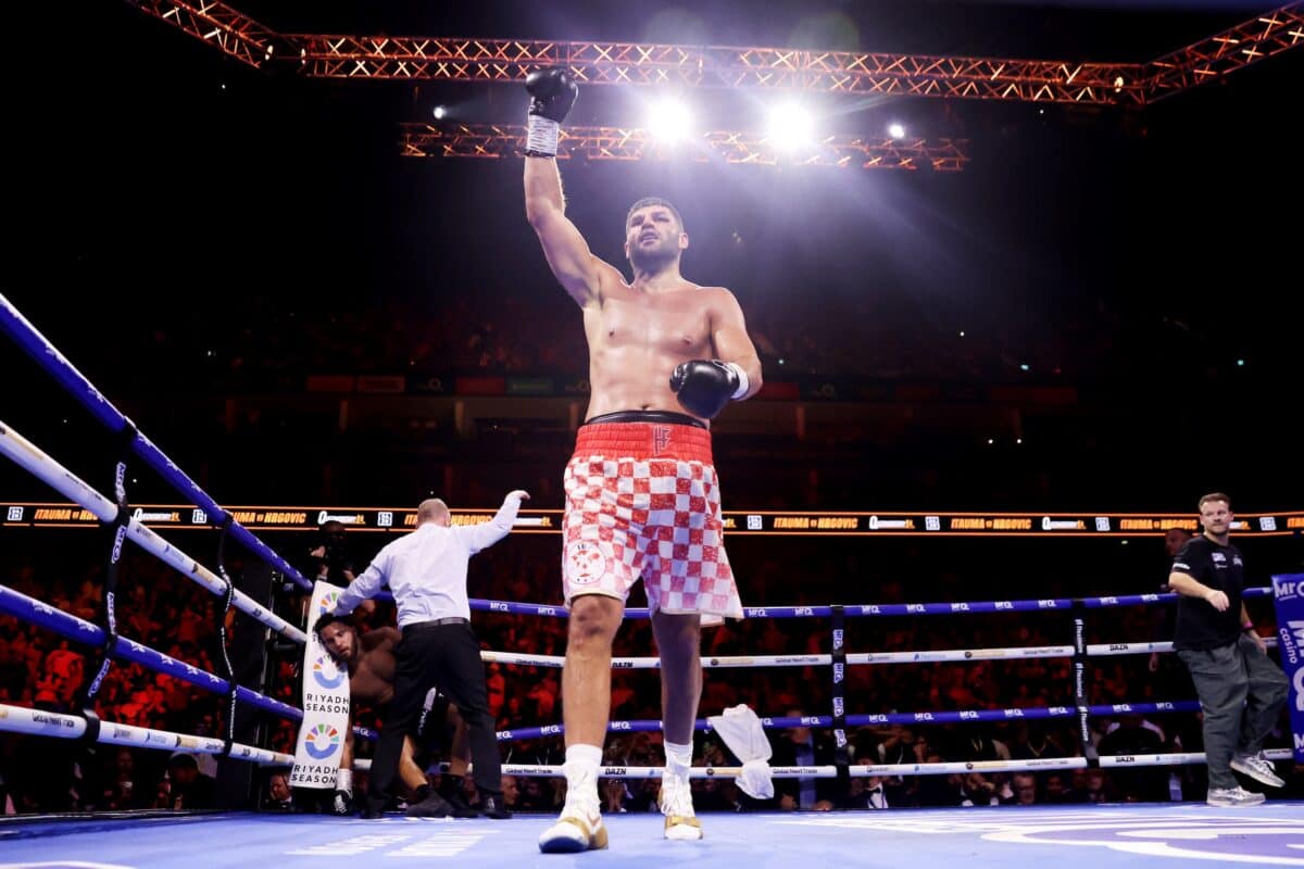 Croatia's Filip Hrgovic vs Moses Itauma IBF heavyweight world title