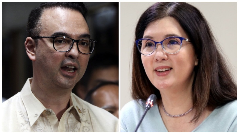 Cayetanos back in PH after Singapore trip