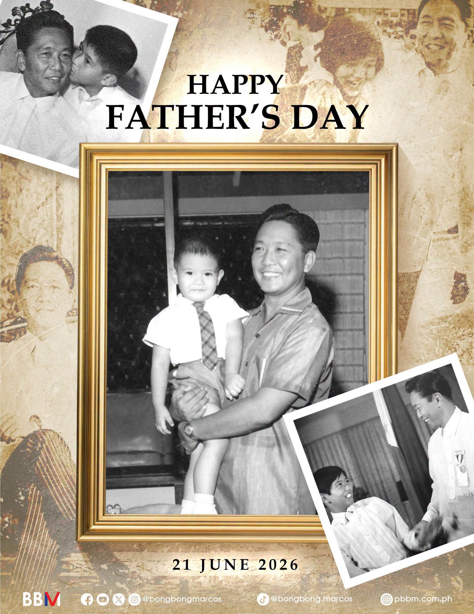 Marcos honors late dad’s life lessons on Father’s Day