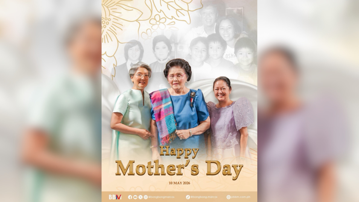 Mother’s Day: Marcos honors Filipino moms for their selfless love