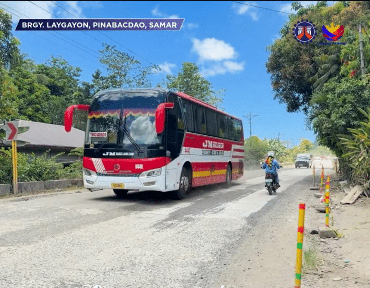 Samar stretch of Maharlika Highway reopens for Holy Week