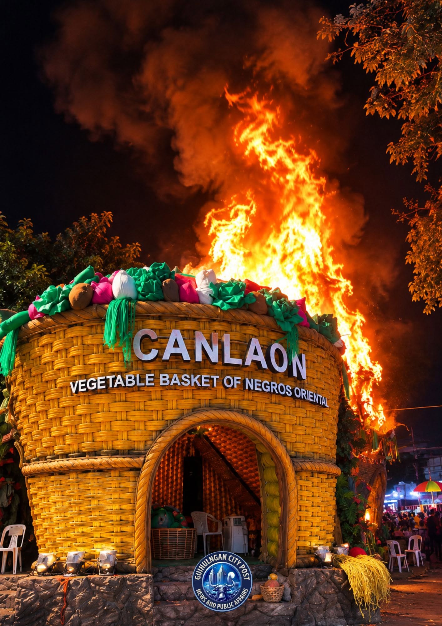 9 hurt after fire breaks out during Buglasan Festival in Dumaguete
