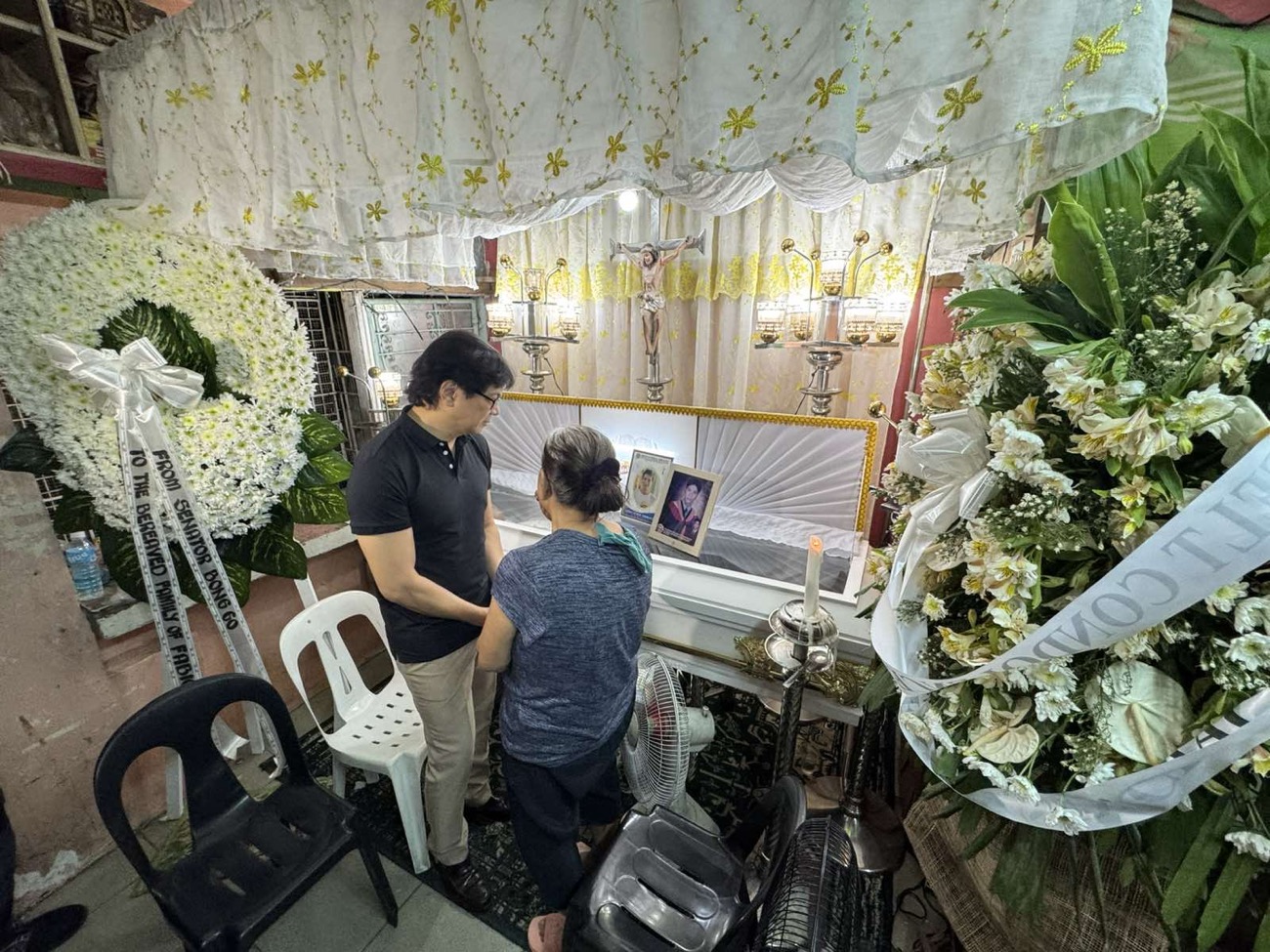 Benhur Abalos assures slain rider’s family of gov’t support