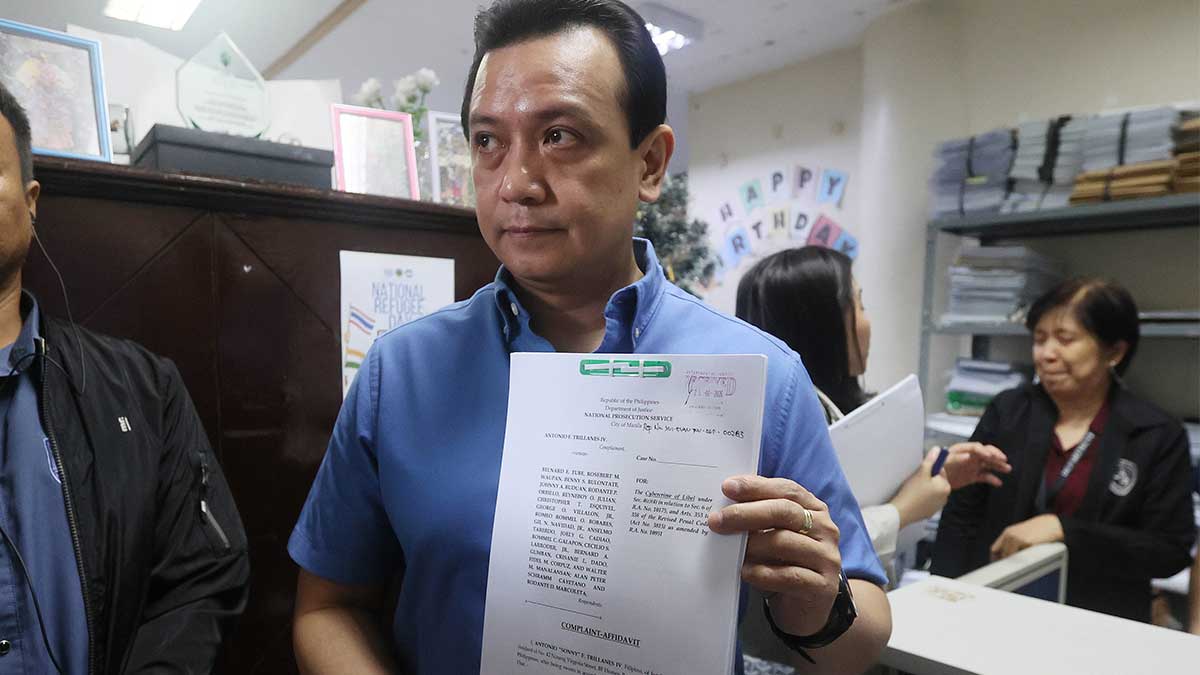 Trillanes attends impeachment trial as Baste Duterte set to testify