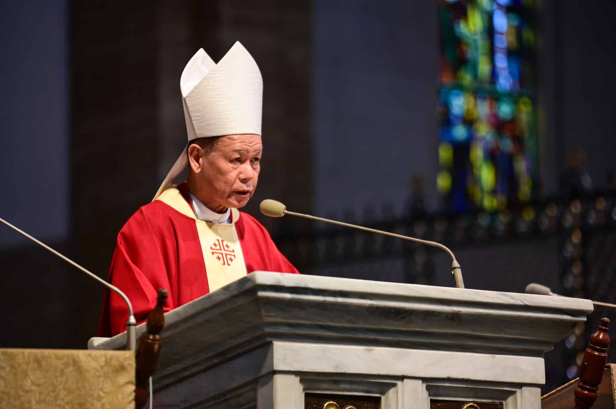 Cardinal Advincula: Pray for peace, end of war in Middle East