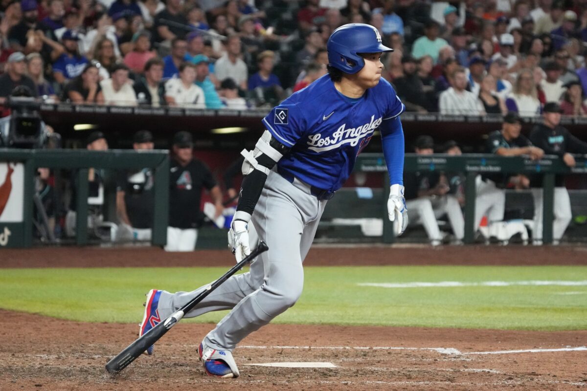 Shohei Ohtani Los Angeles Dodgers vs Arizona Diamondbacks MLB