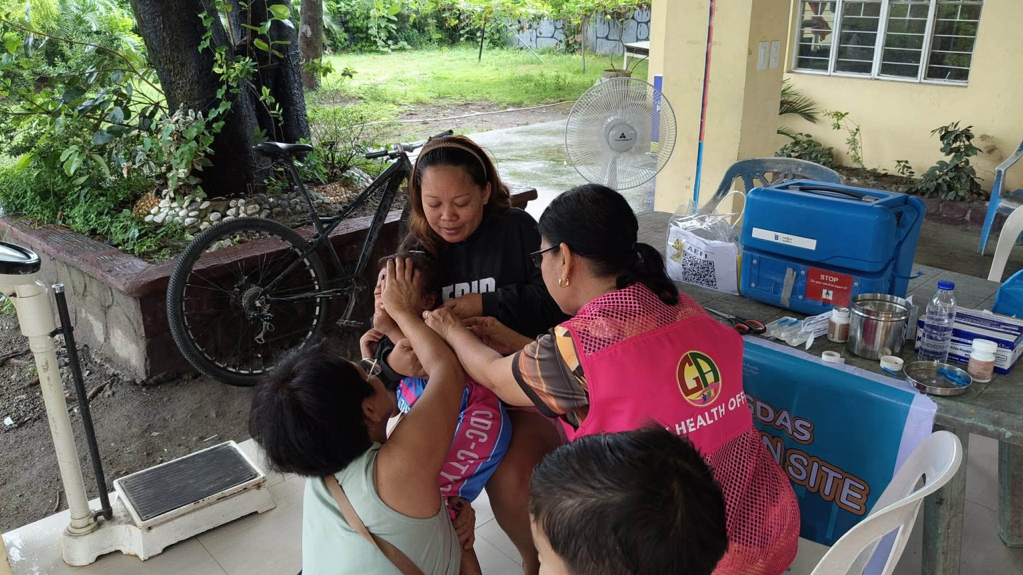 Calabarzon measles-rubella vax drive crosses halfway mark