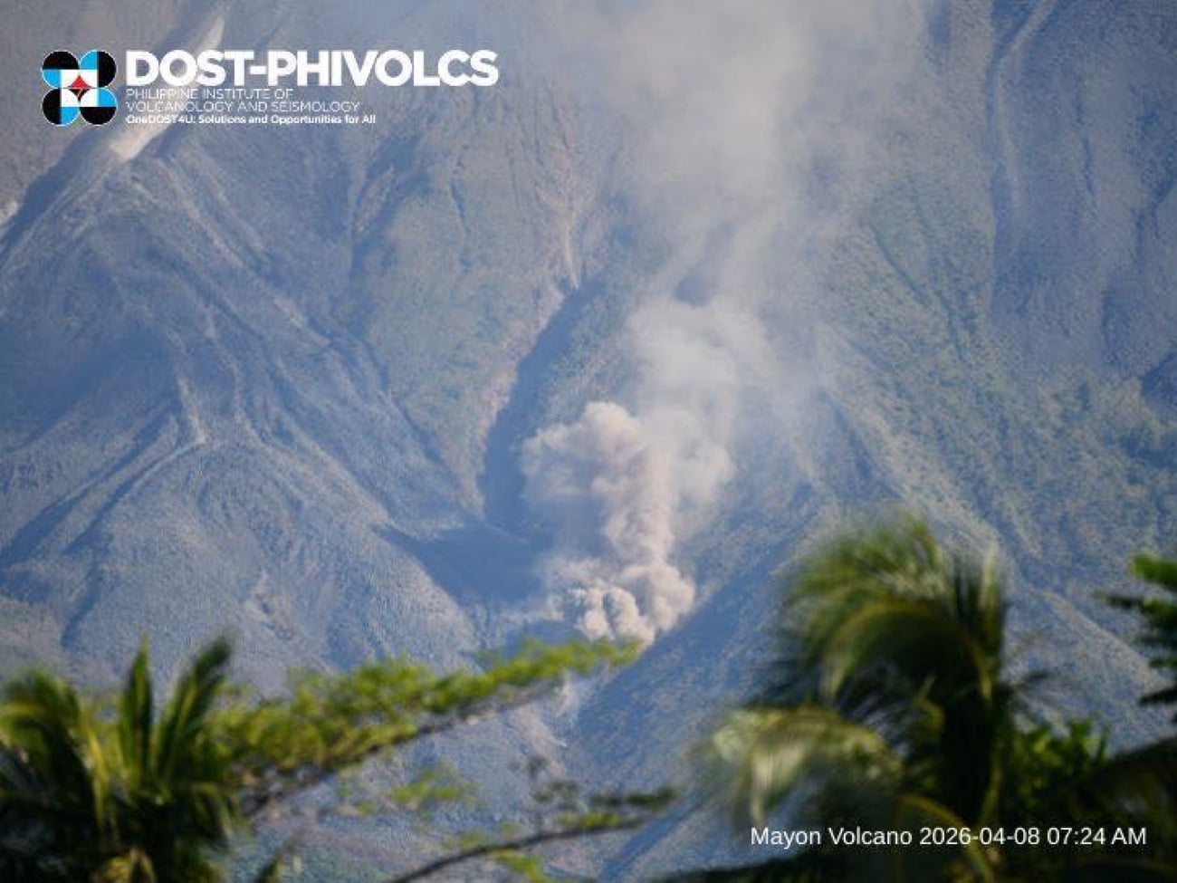 Mayon Volcano’s seismic activities increase