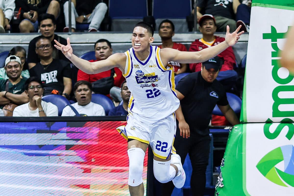 Zavier Lucero Magnolia vs Ginebra PBA Manila Clasico