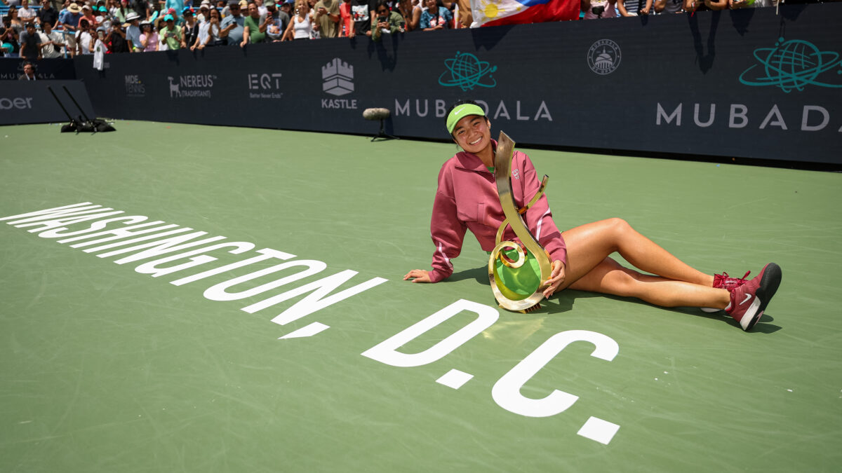 Alex Eala Mubadala DC open