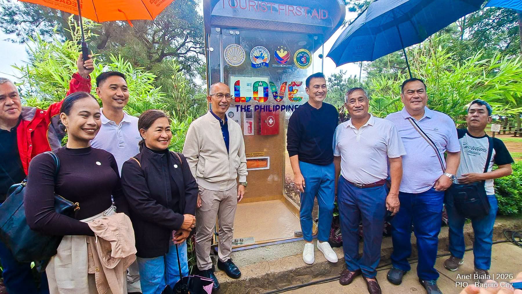 Baguio gets 3 solar-powered tourist first-aid booths