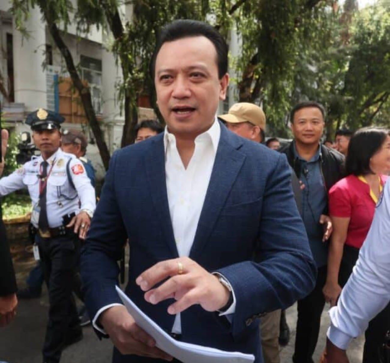 Trillanes says no ICC warrant against Bong Go yet