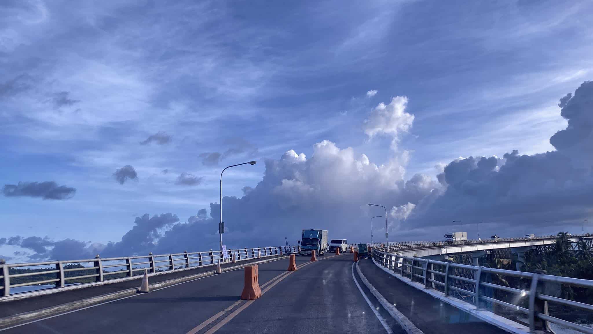 Man arrested for stealing copper wires beneath San Juanico Bridge