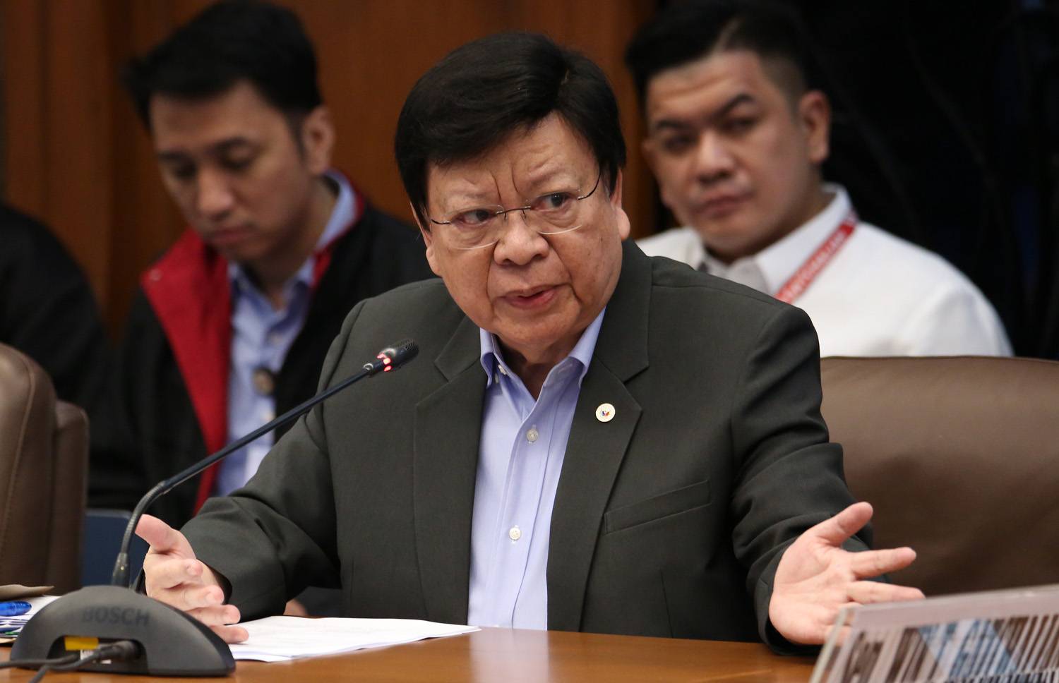 Marcoleta raises jurisdiction issue over campaign contribution case
