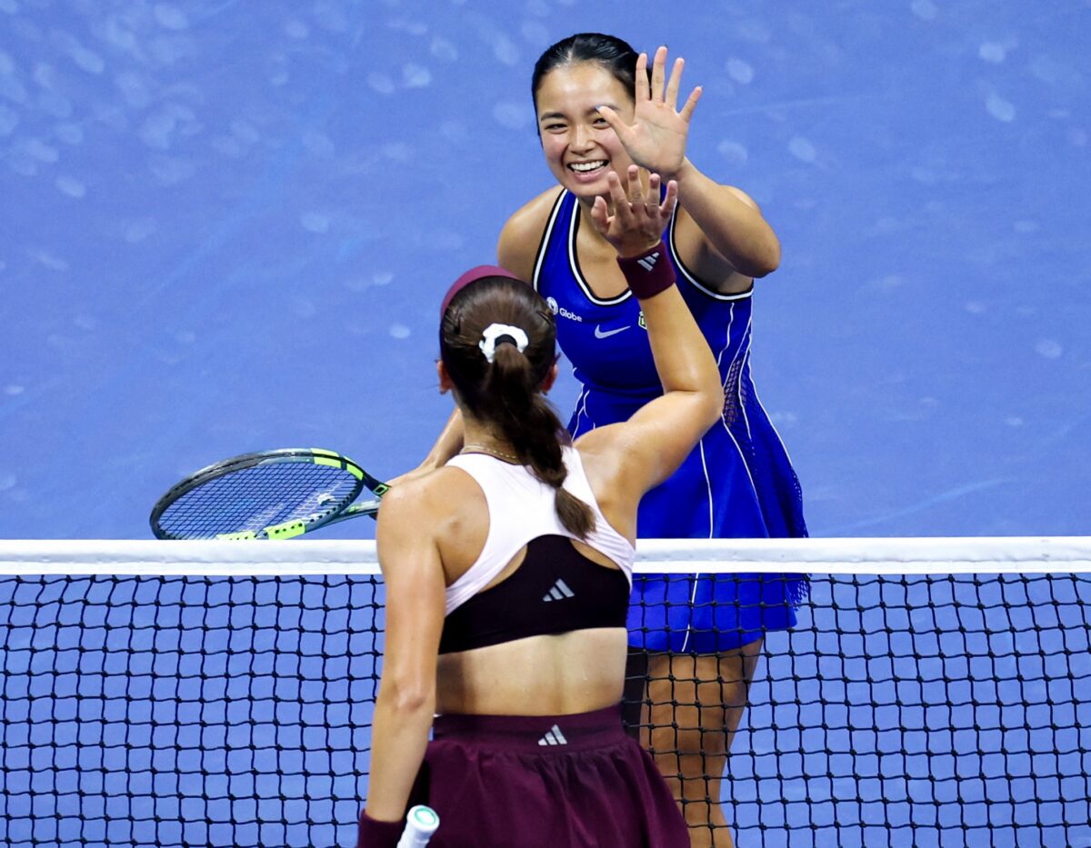 Alex Eala vs Iva Jovic 2026 US Open third round Arthur Ashe Stadium