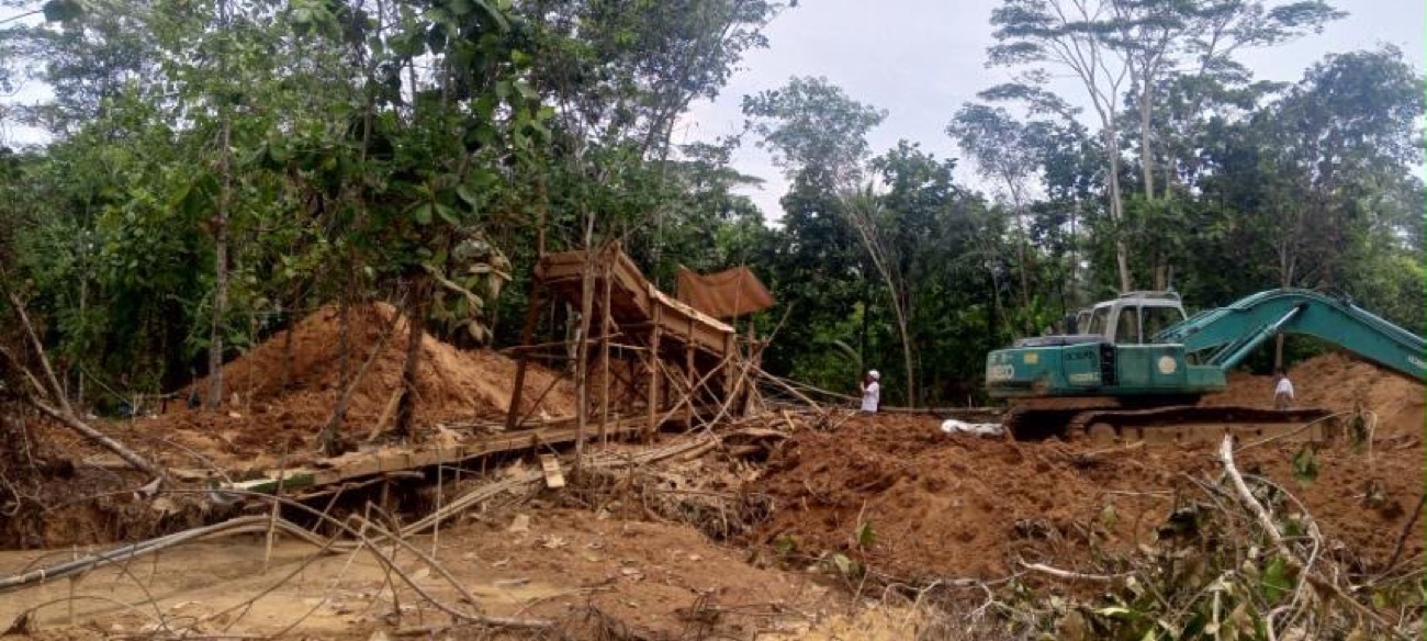 3 nabbed for illegal mining, P5-M equipment seized in Surigao del Sur