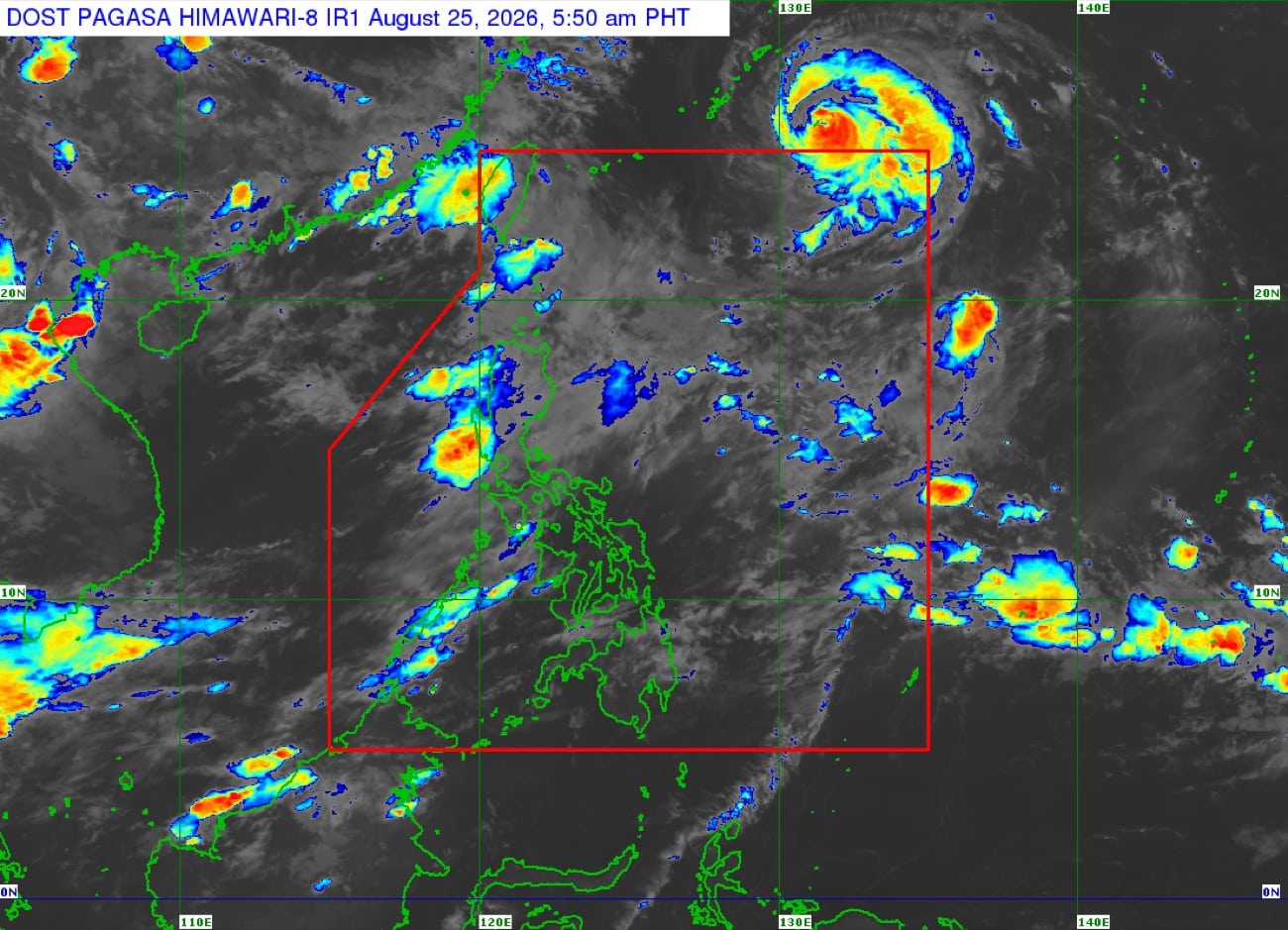Habagat still prevails over parts of Luzon on Tuesday