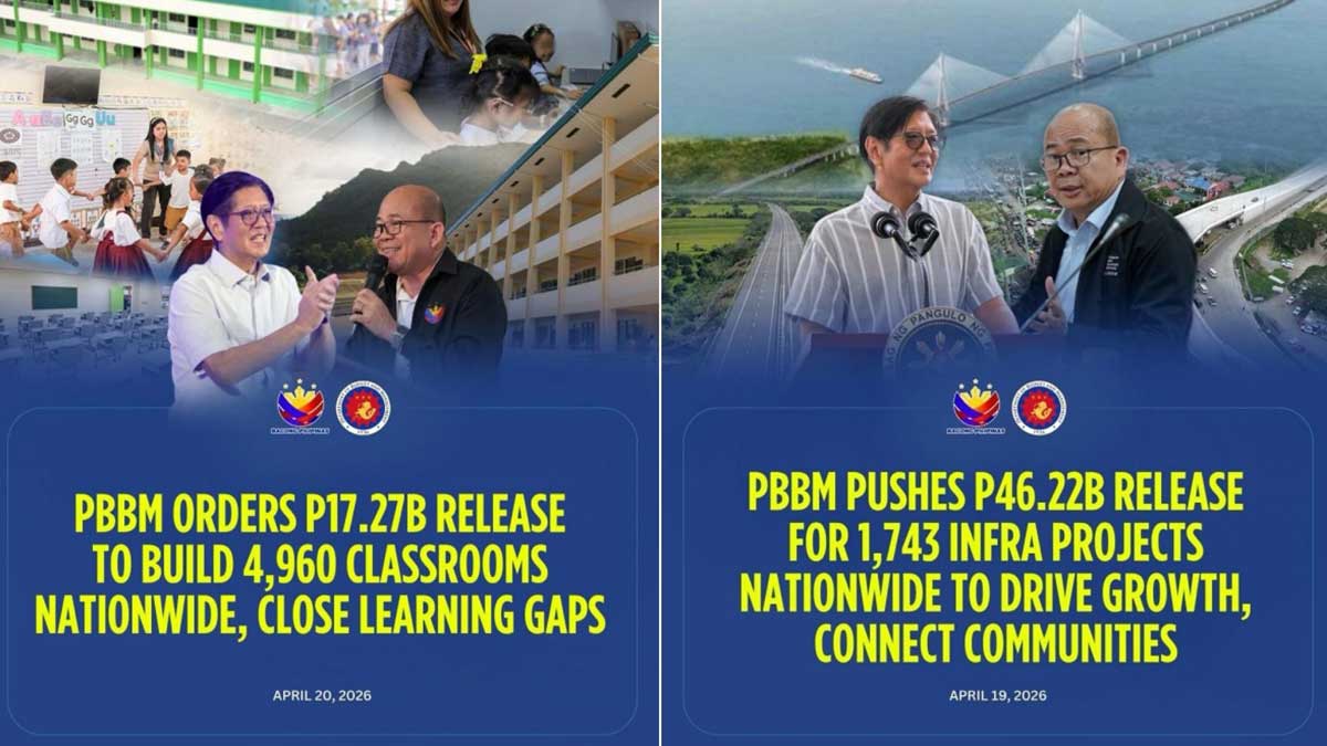 Marcos pushes release of P46.22B for 1,743 infra projects nationwide