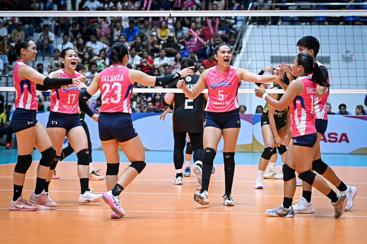 Creamline vs Nxled PVL on Tour
