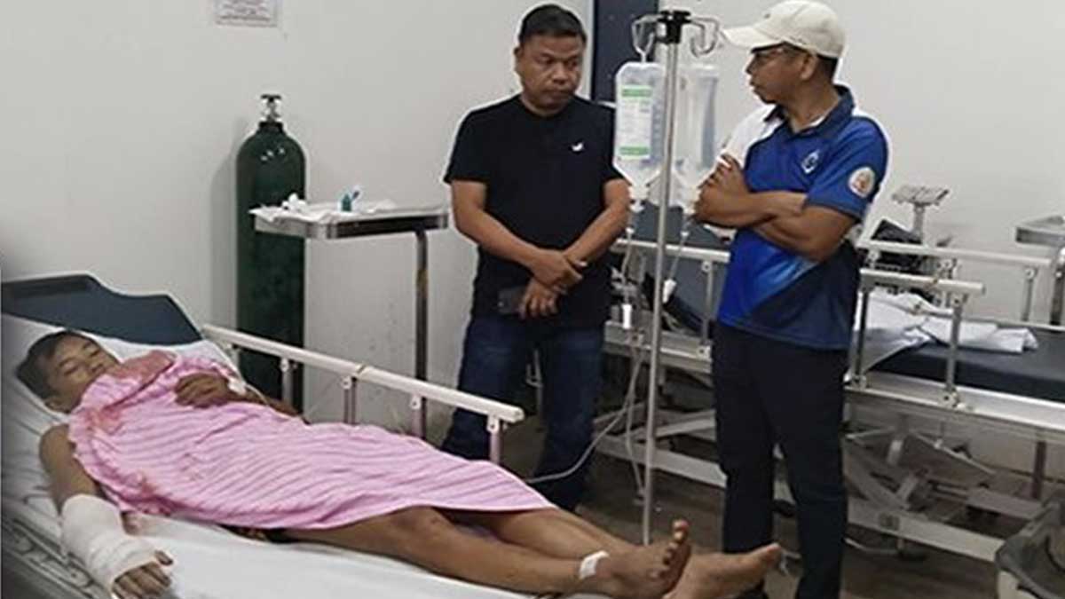 Cop shot while serving arrest warrant in Quirino