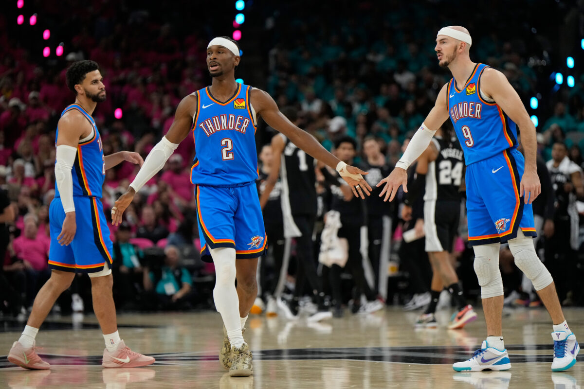 Shai Gilgeous-Alexander Thunder vs Spurs NBA Playoffs Game 3