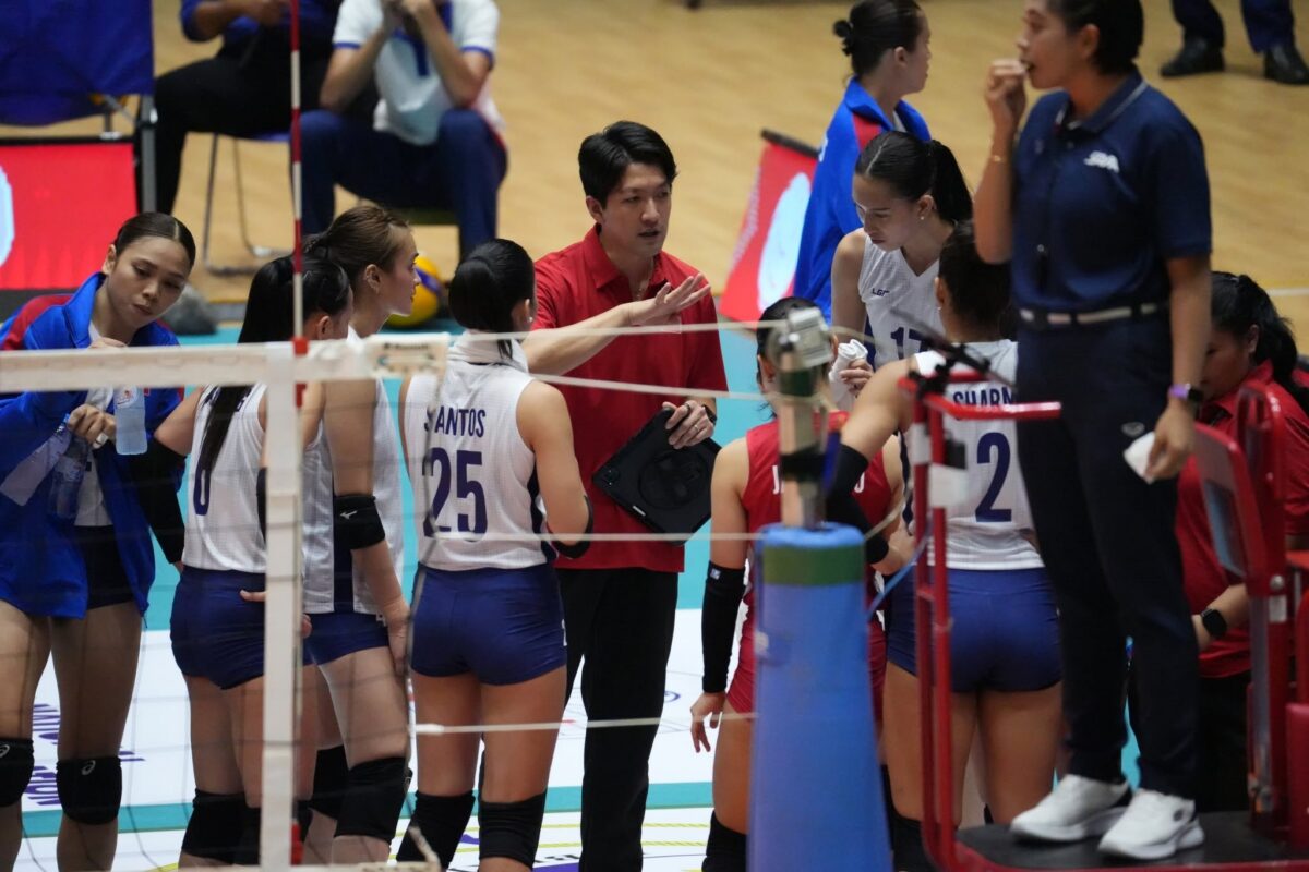 Alas Pilipinas women SEA  V Cup Leg 1 Indonesia