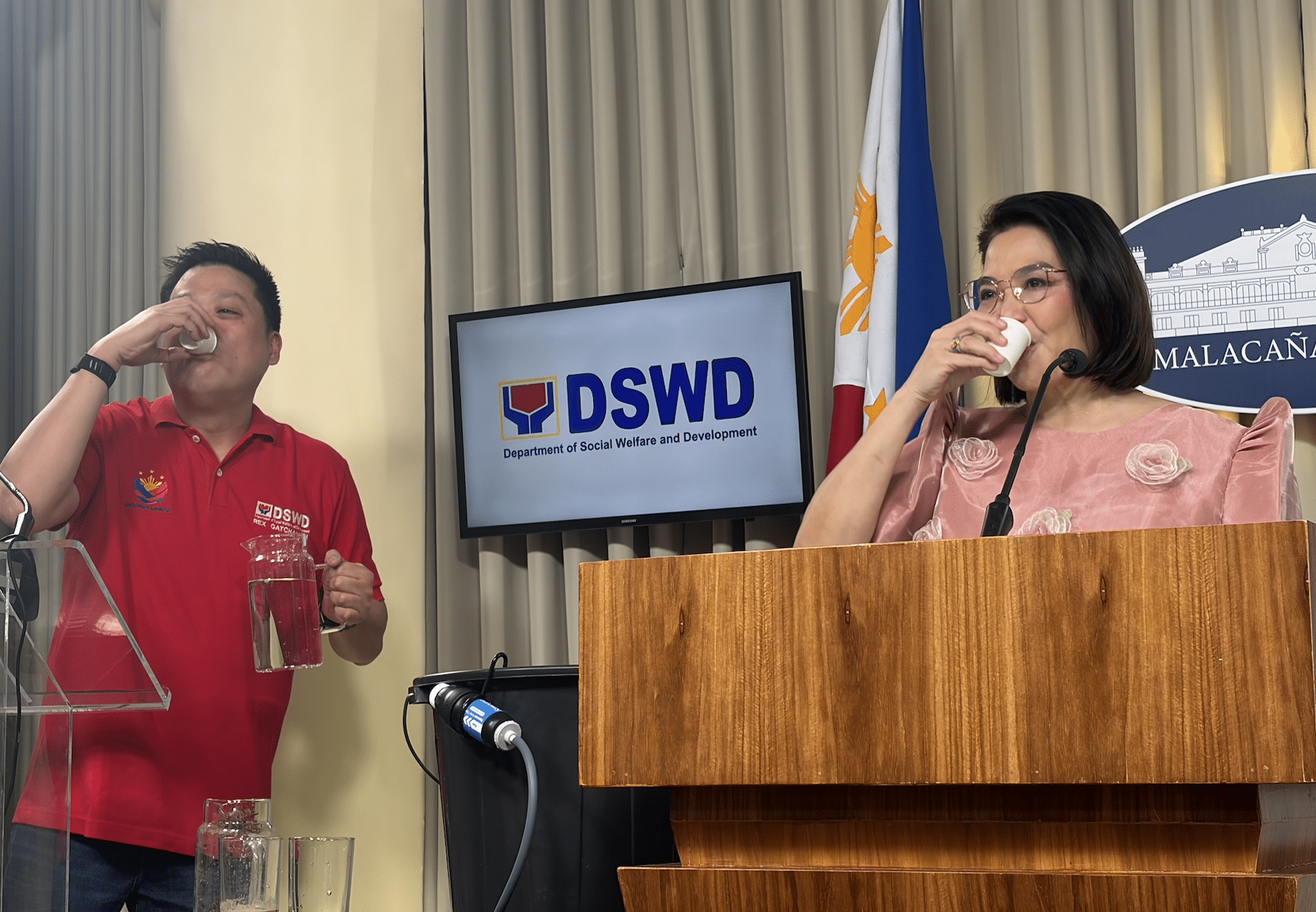 Palace, DSWD vouch for bucket-filtered water; kit rollout set next week