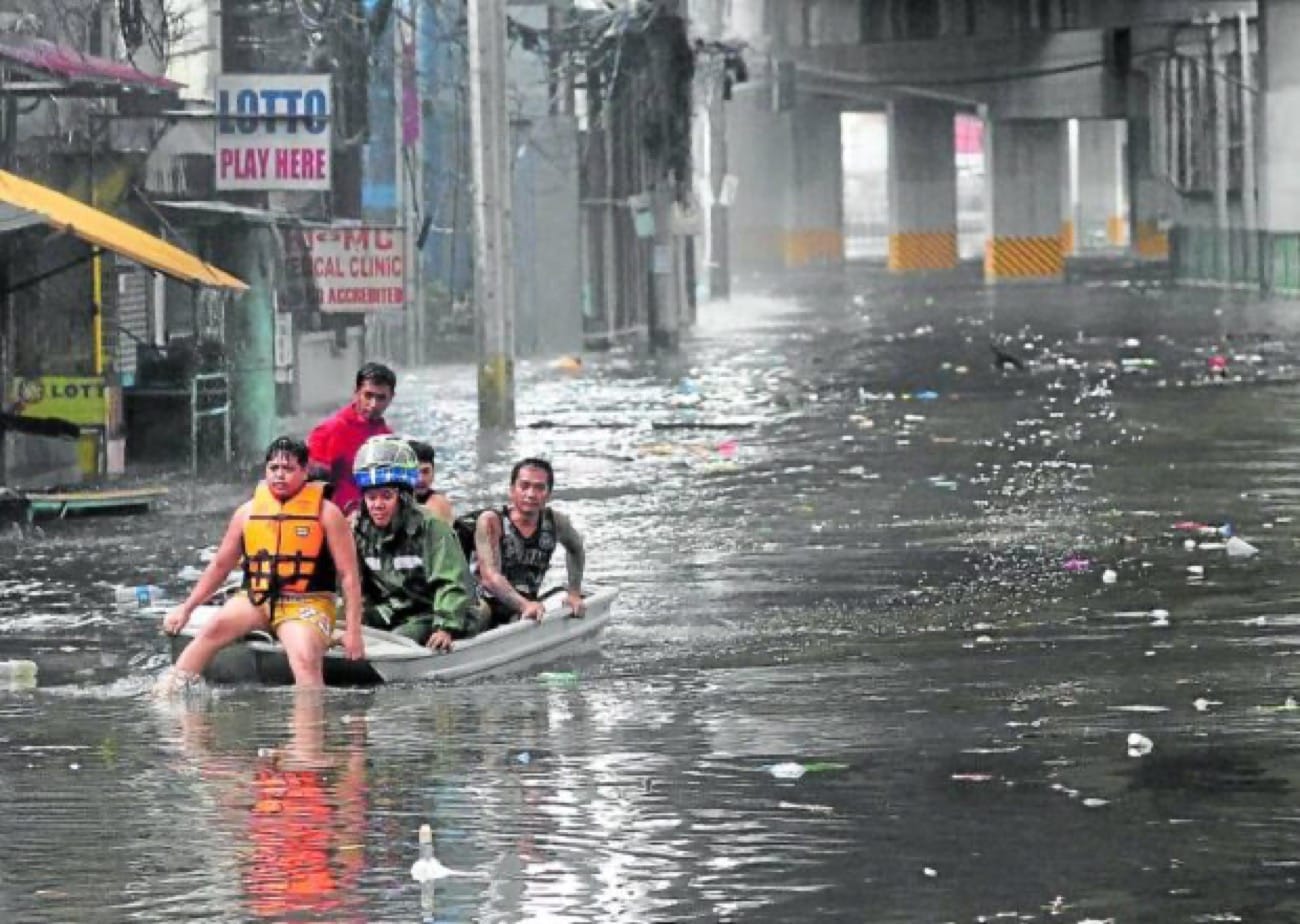 Several QC areas remain flooded on Tuesday