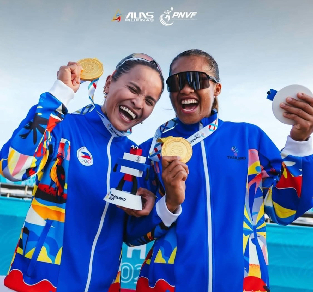 Sisi Rondina Bernadeth Pons SEA Games beach volleyball gold medal