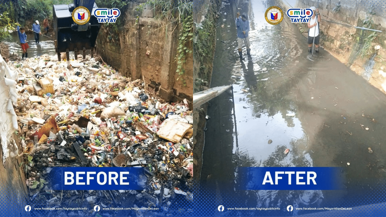 Rizal town residents urged to stop dumping garbage in waterways