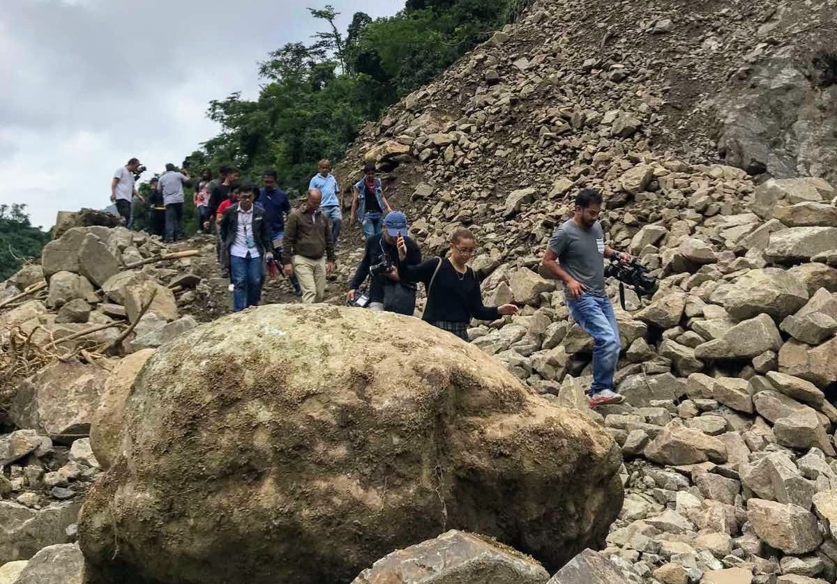 Dizon: Find out root cause of Kennon Road landslides