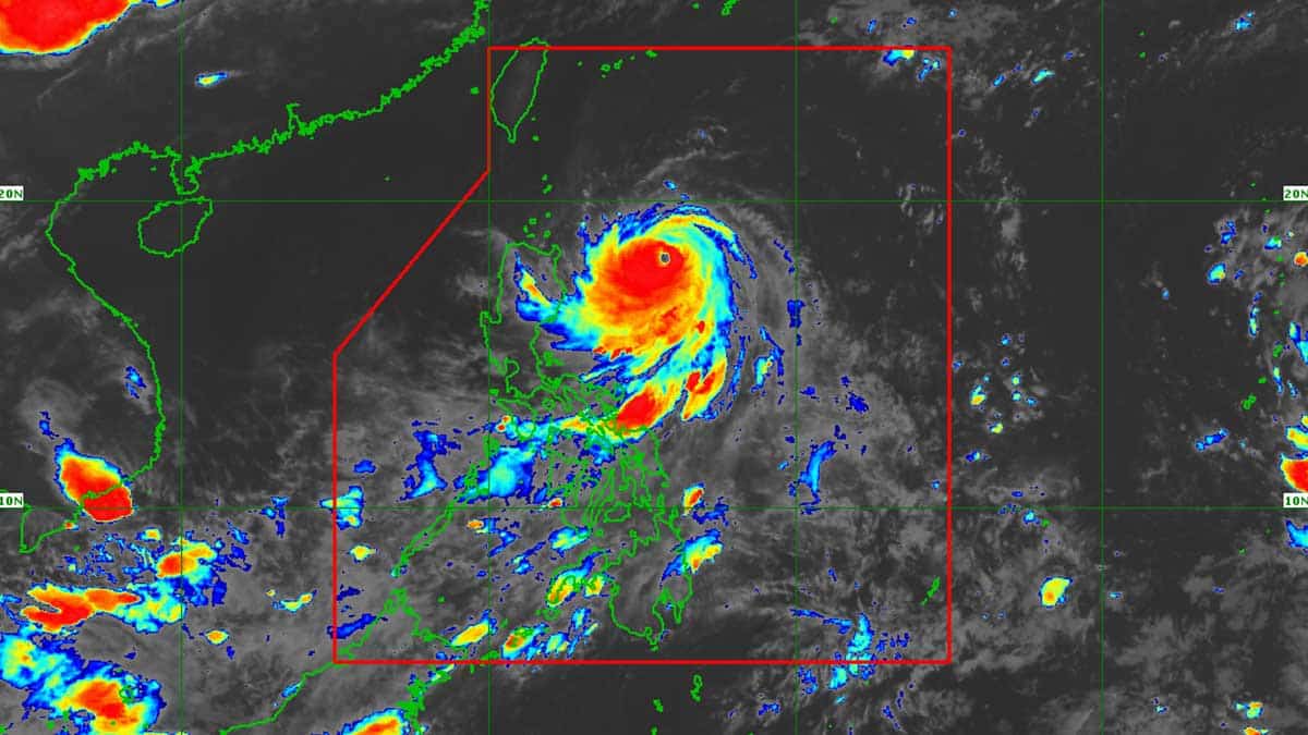 Francisco now a super typhoon