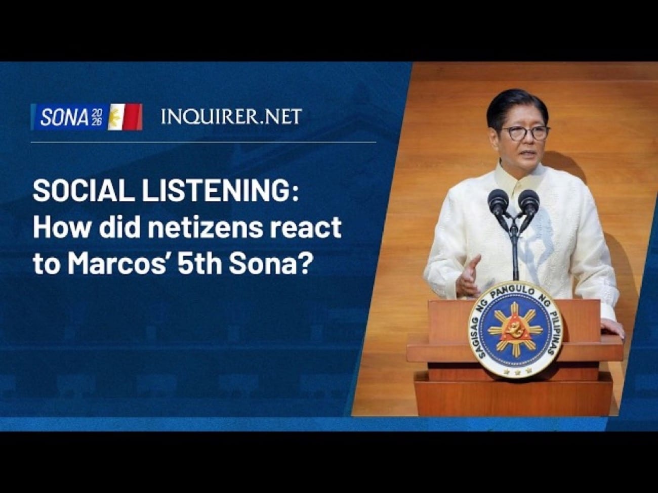 SOCIAL LISTENING: How did netizens react to Marcos’ fifth Sona?