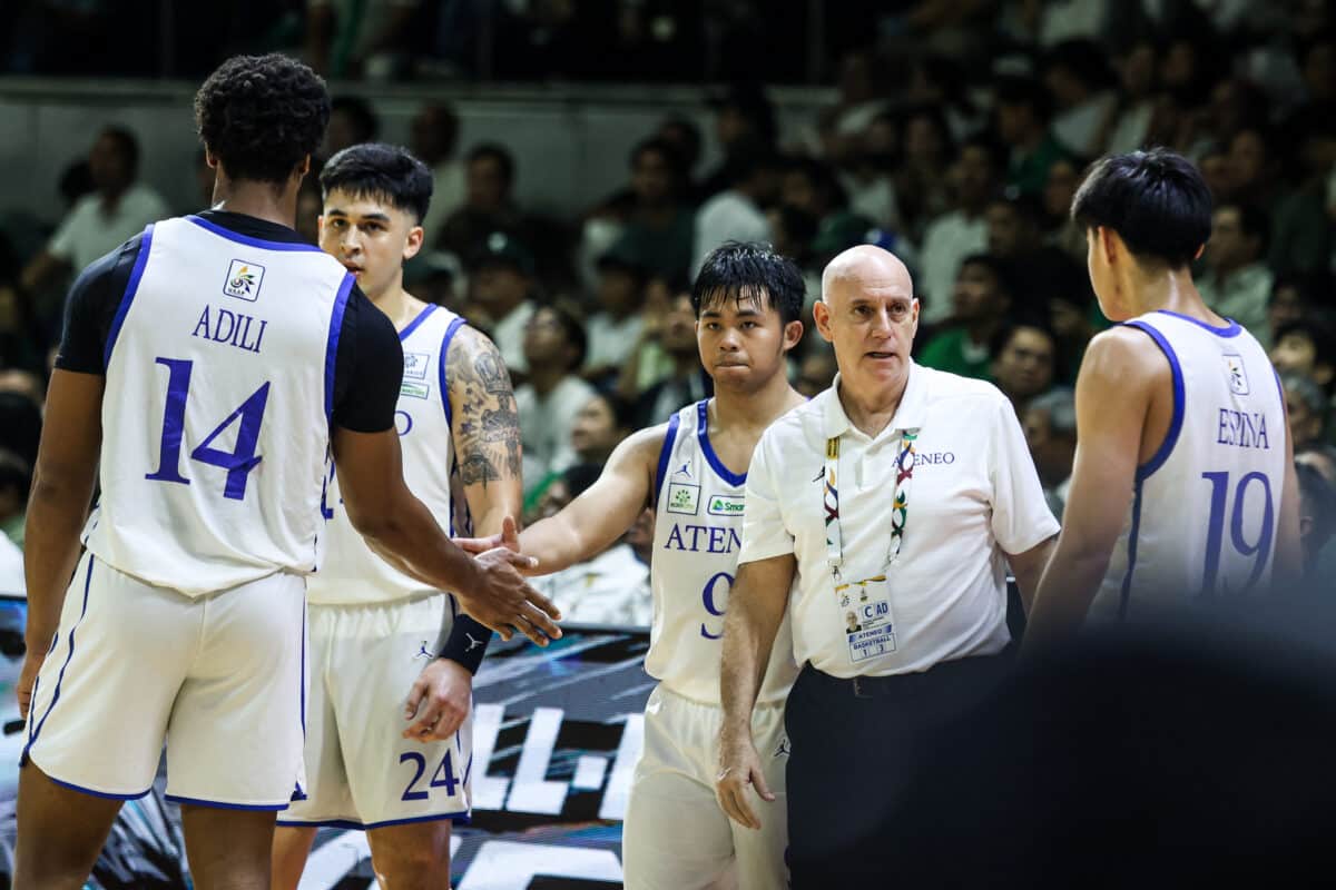 Ateneo Blue Eagles coach Tab Baldwin UAAP