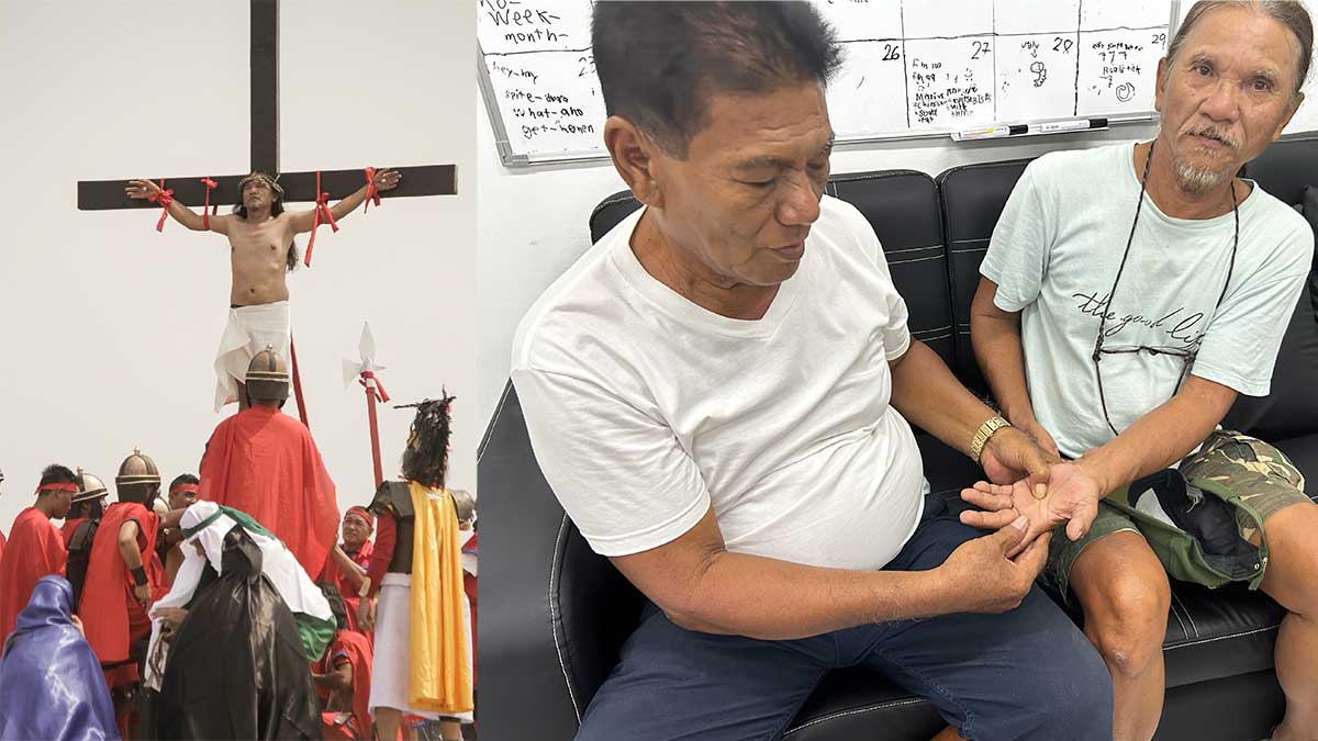 Veteran ‘Kristo’ ends 37-year crucifixion on Good Friday