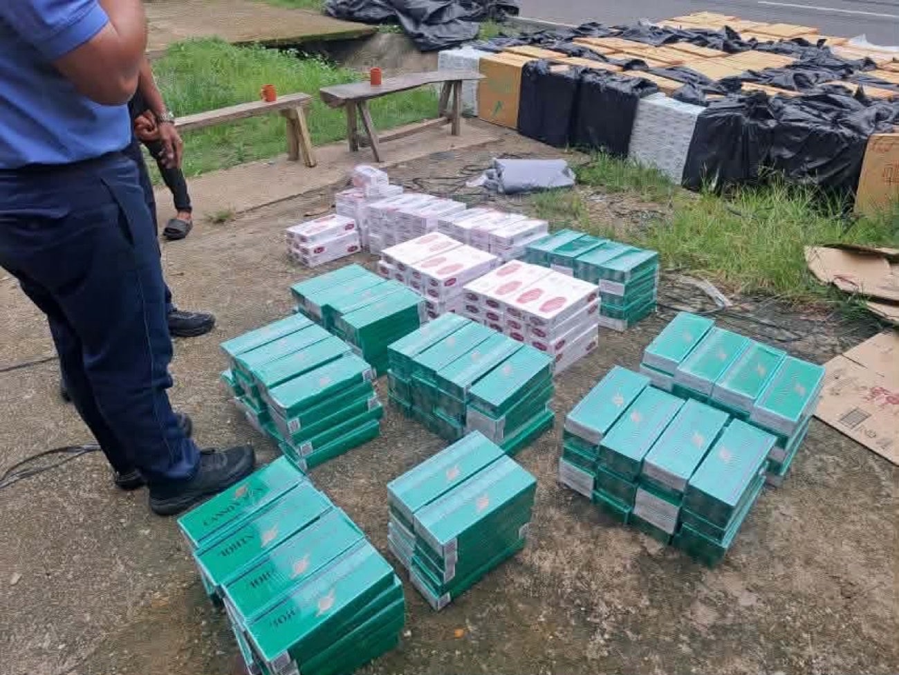 P6.2-M smuggled cigarettes seized in Zamboanga del Norte checkpoint
