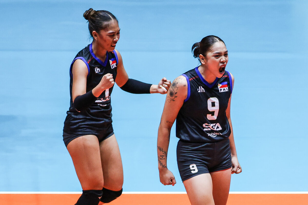 Niña Ytang Alas Pilipinas vs Uzbekistan AVC Women's Cup