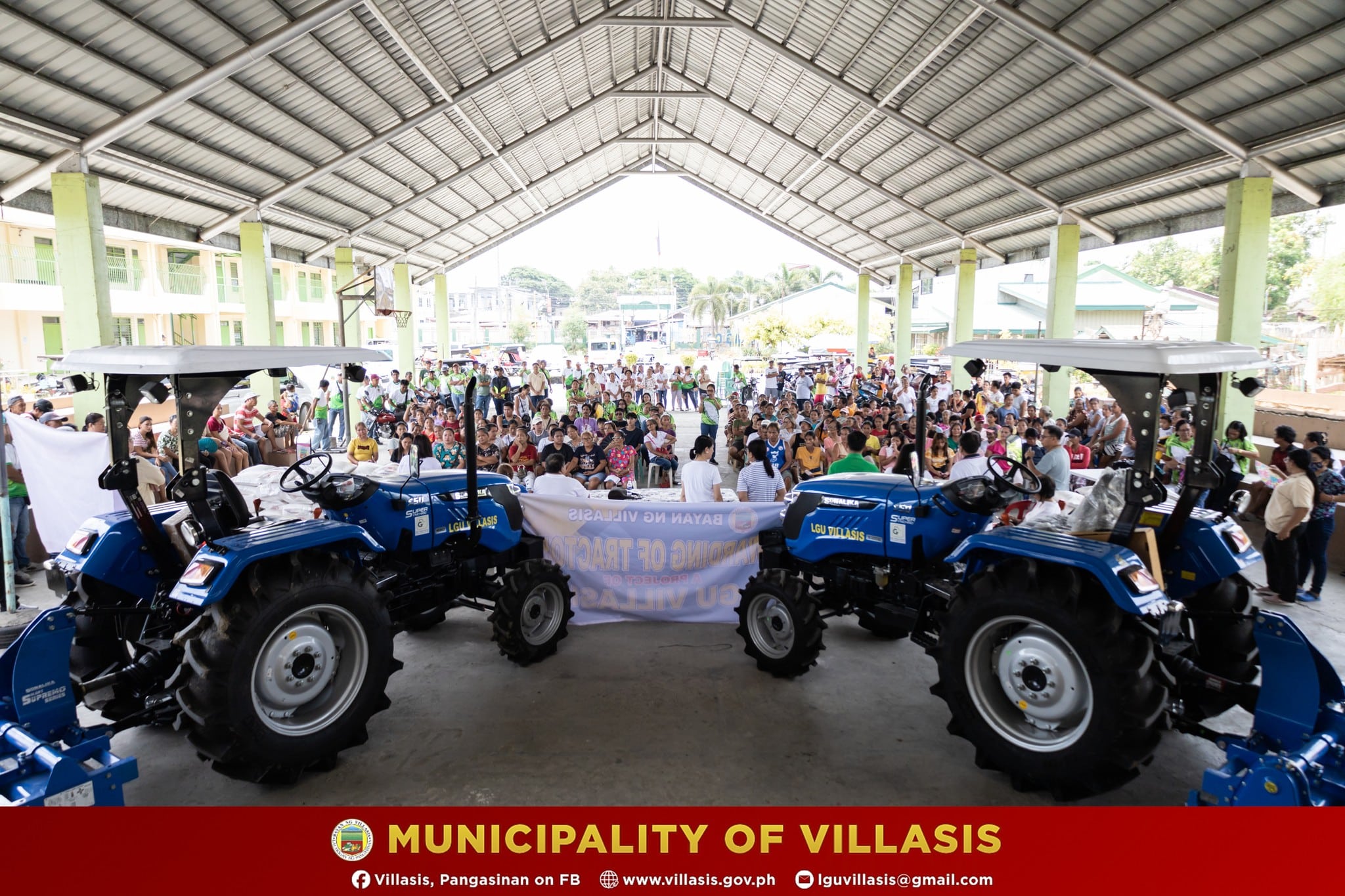 7 Pangasinan barangays get tractors under tobacco excise tax fund