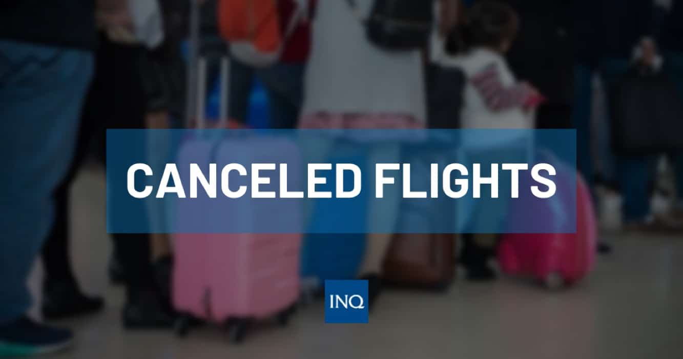 LIST: Canceled flights on June 10 due to Mindanao earthquake