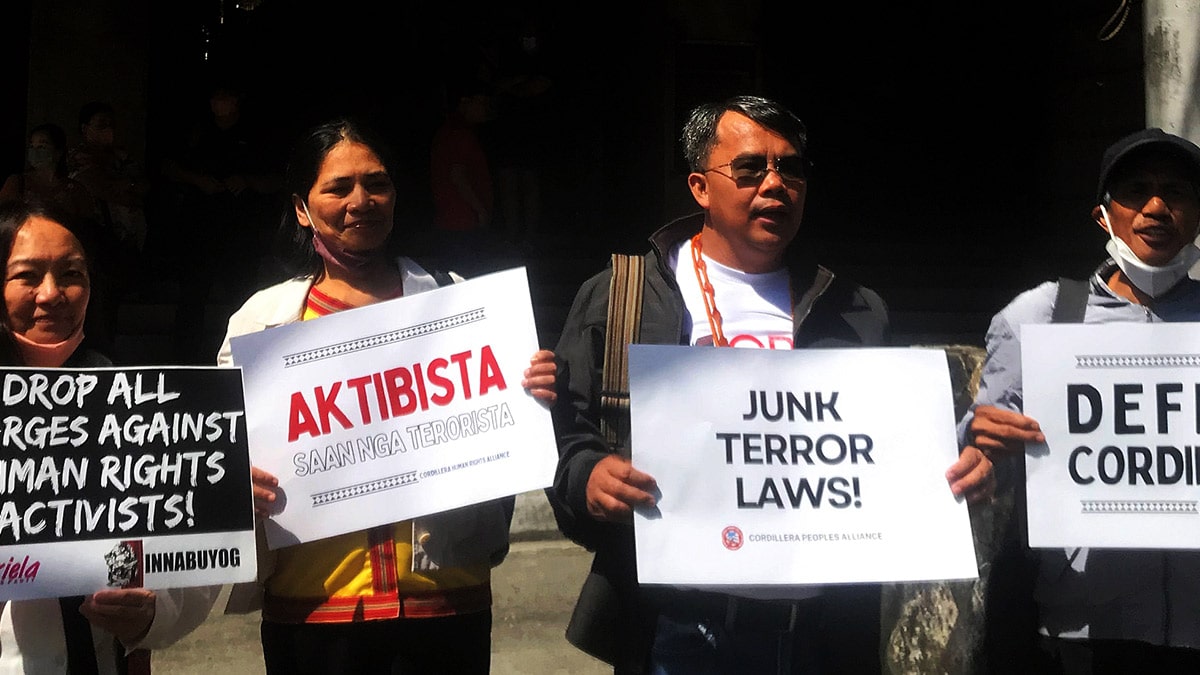 Baguio court junks case vs terror tag