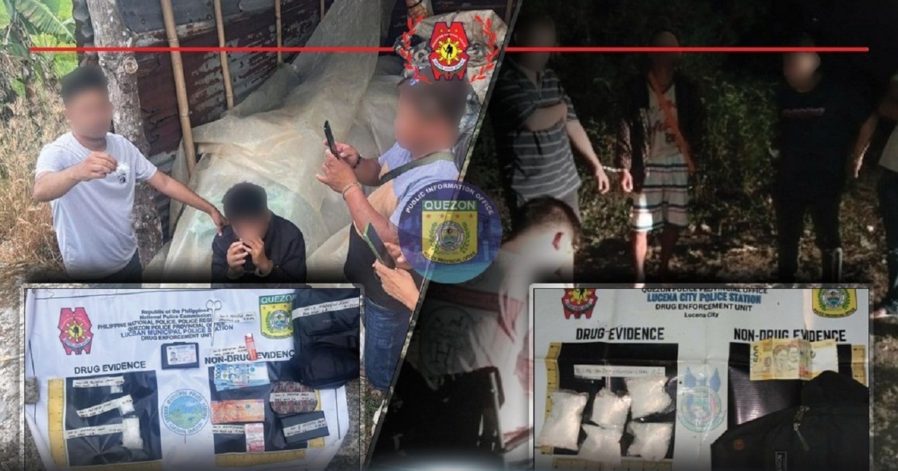 P4.1-M shabu seized in Quezon; 3 suspected traffickers held