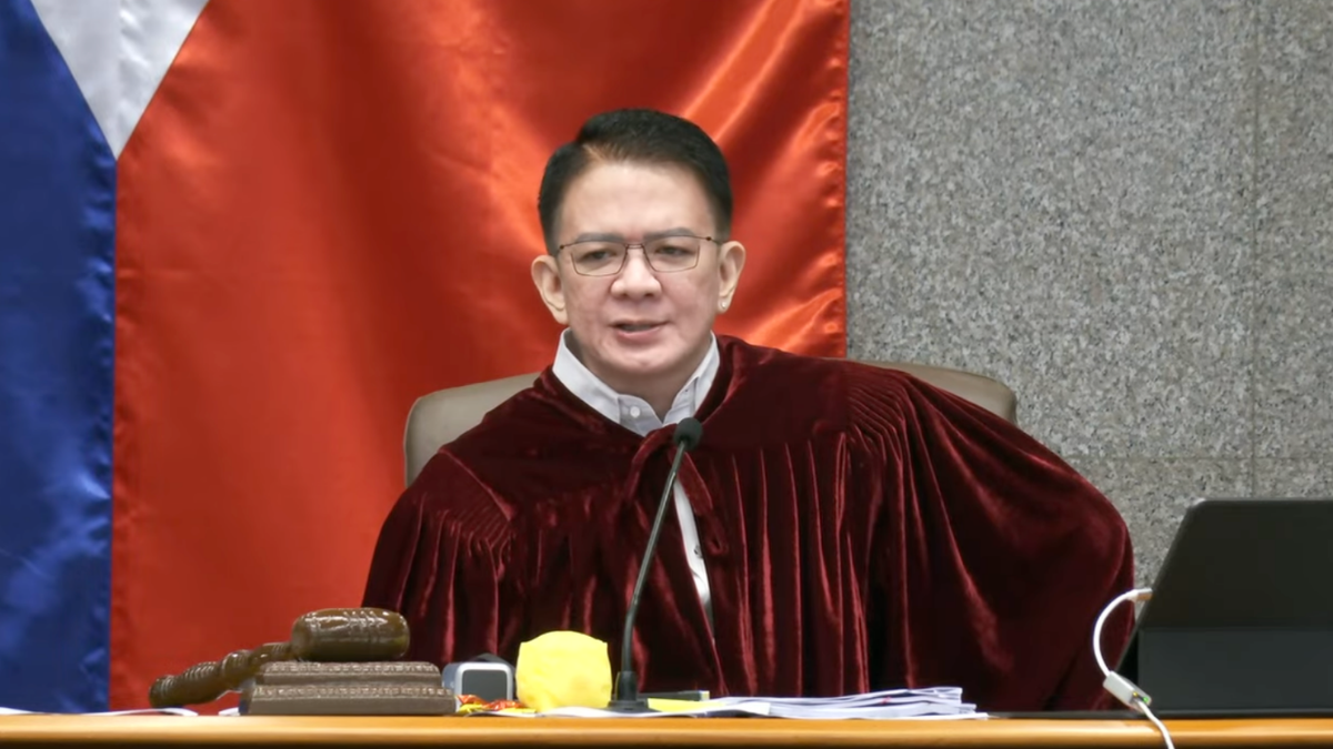 WATCH: Escudero urges prosecution, defense to stay focused, respectful