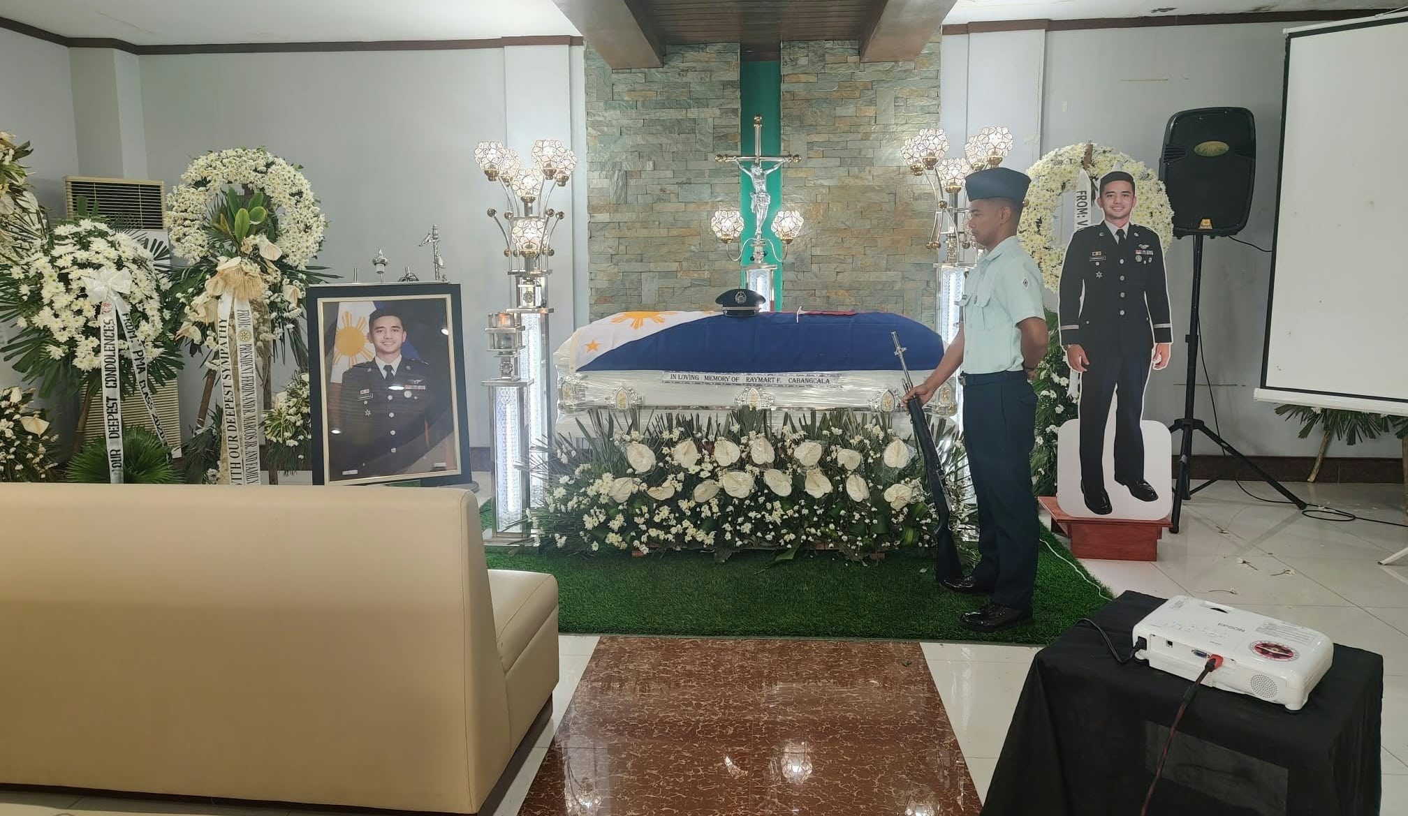 Remains of fallen Air Force pilot back home in Urdaneta